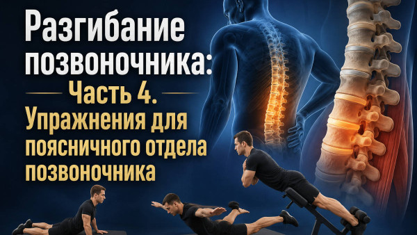 Курс "Функциональная анатомия". Часть 18. Разгибание позвоночника IV: Упражнения для разгибателей поясничного отдела позвоночника, все о наклонах Джефферсона